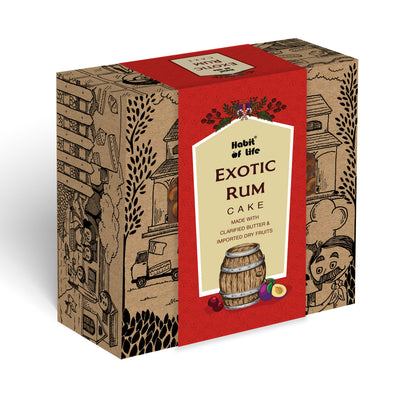 Exotic Rum Plum Cake