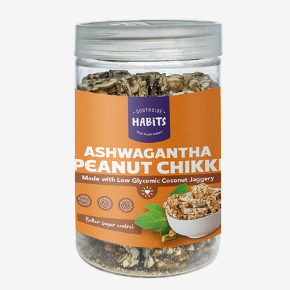 Ashwagandha Peanut Chikki Jar