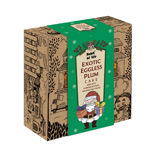 Eggless Exotic Plum Cake (330gm)