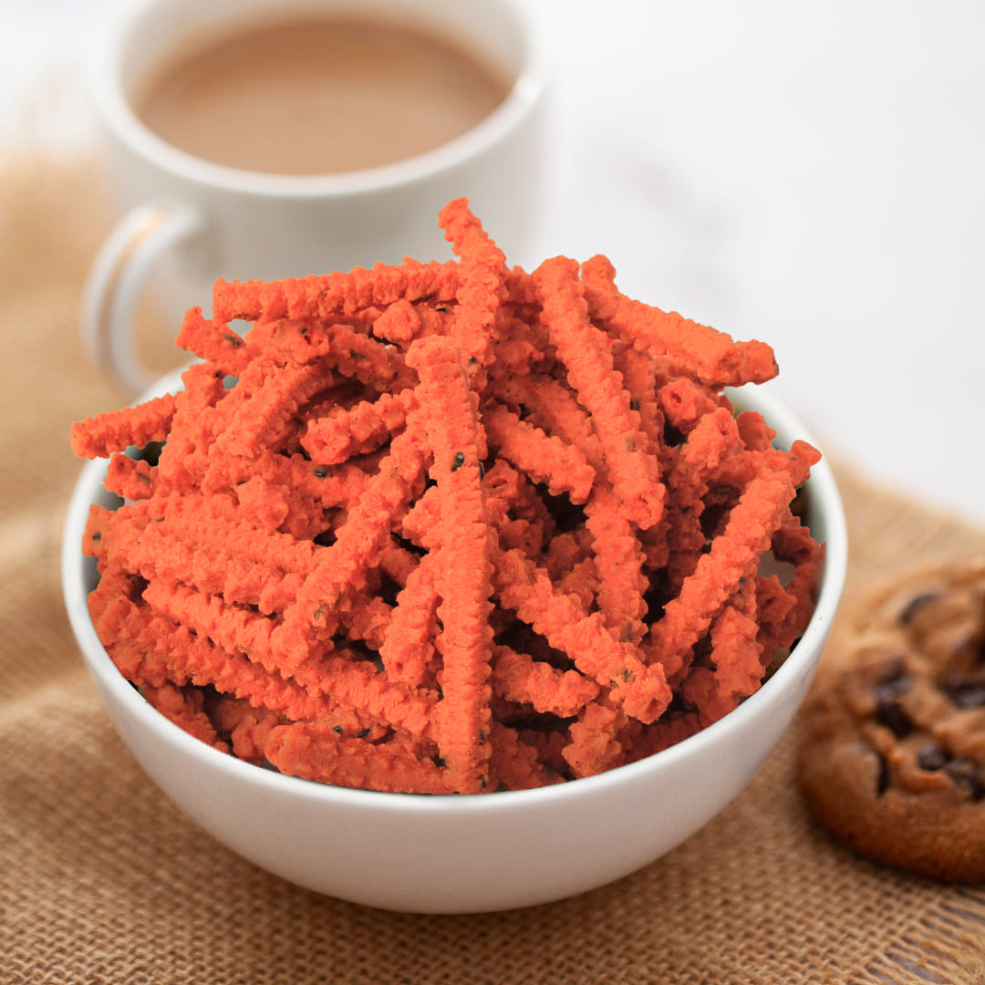 Spicy Stick Murkku (Chakli Namkeen)