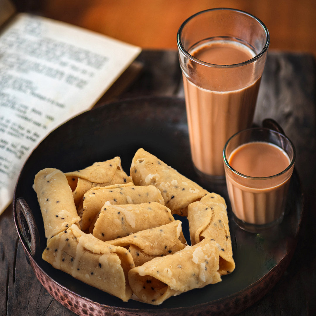 Sweet Rice Tubes (Sweet Kuzhalappam)